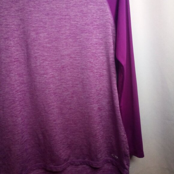 C9 Champion Shirt Women M Long Sleeve DuoDry Active Athletic Purple - Picture 10 of 16